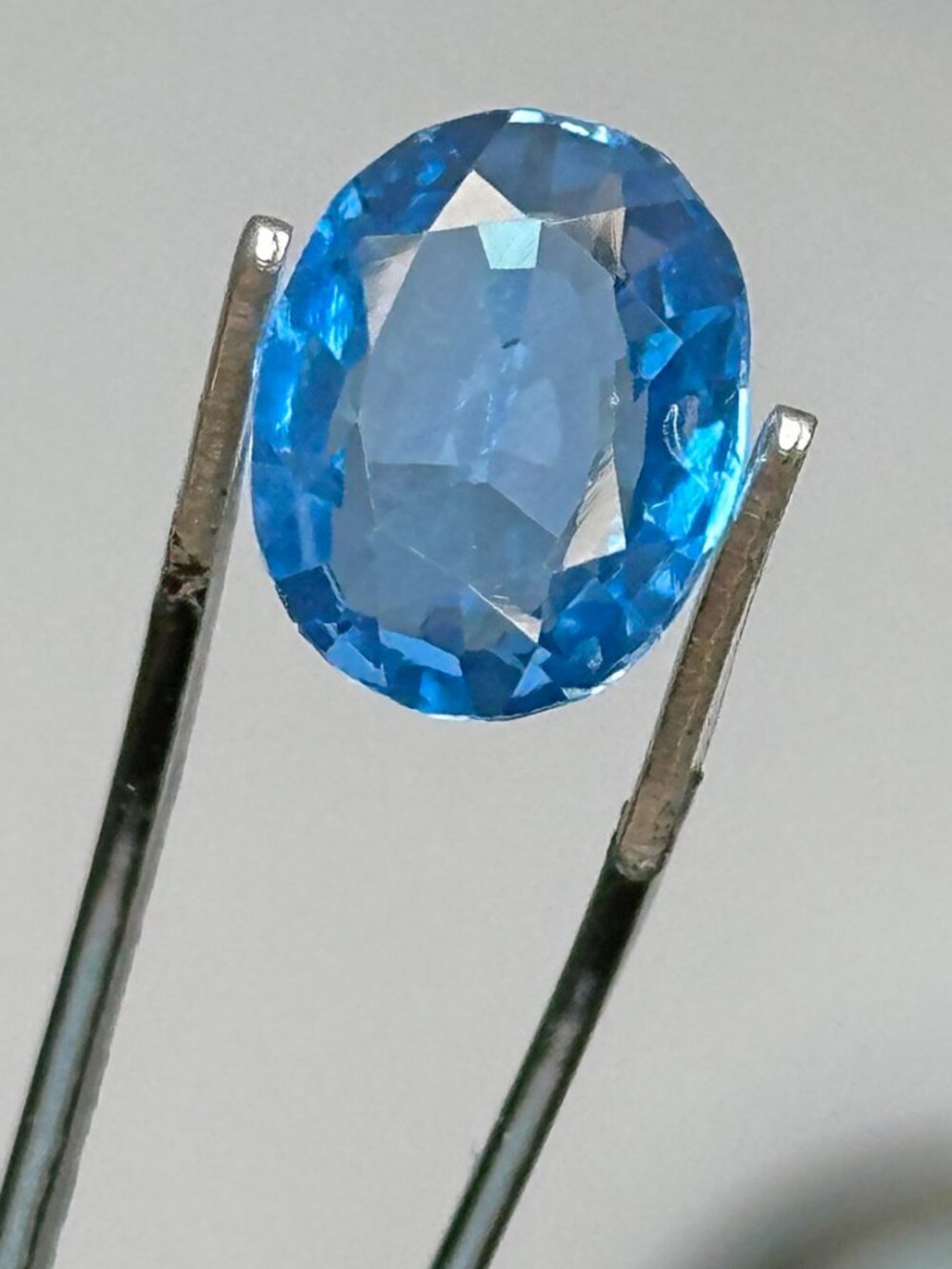 Cool Blue Aquamarine Gemstone